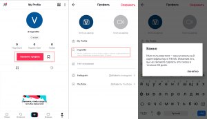 Почему в Tik Tok изменилось отображение имени пользователя