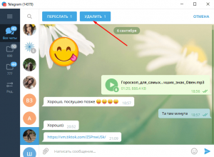 Что видит собеседник если удалить чат в телеграме?