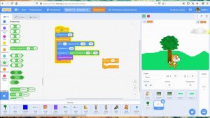 Как в Scratch сделать движение спрайта?