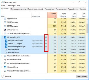 Что означает в Диспетчере задач Windows 10 связь с телефоном?