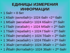 Что больше МГБ или ГБ? Почему?