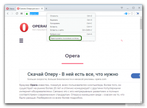 Как вернуть гугловский поисковик в оперу?