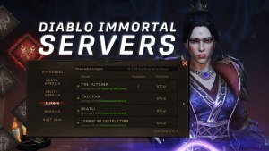 "Diablo immortal", какой регион выбрать, как сделать смену региона?