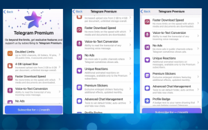 Telegram Premium чем отличается от Телеграм не премиум?