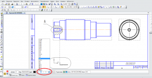 Как отдельно масштабировать объекты в Компас 3D v20?