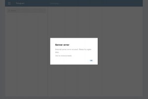 Что за ошибка Server errors, need to wait some time and try again Телеграм?