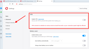Чем заменить ВПН в Опере?