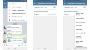 Как настроить голосовое сообщение в Телеграм?