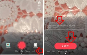 Как выйти в прямой эфир в Тик токе?