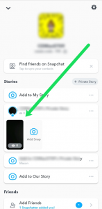Как посмотреть историю друга в Снэпчат?