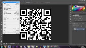 Как изменить цвет qr кода в Фотошопе?