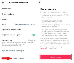 Как удалить аккаунт в Тик Токе к которому нет доступа?