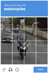 Как пройти капчу google (мотоциклы)?