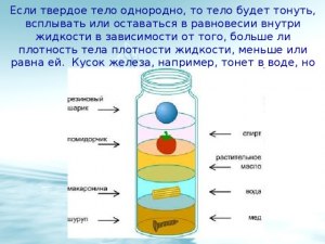 Почему при вибрации легкие предметы тонут, а тяжелые всплывают?