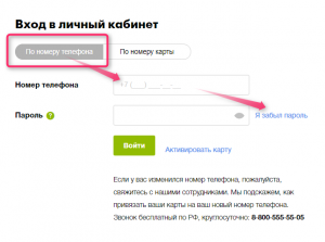 Утерян телефон, как мне зайти в личный кабинет.?