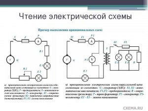 Какая электрическая схема собрана правильно (см.)?