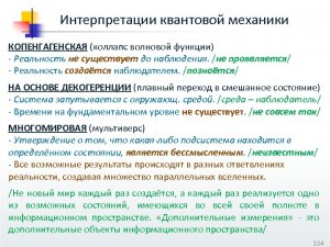 Трактовка квантовой механники более удачна копенгагенская или многомировая?