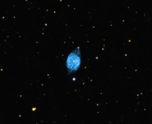 Где находится туманность Голубая вспышка, NGC 6905?