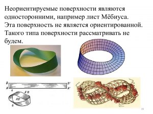 Чем в топологии ориентируемые поверхности отличаются от неориентируемых?