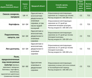 В какое время дня лучше производить обработку гербицидами?