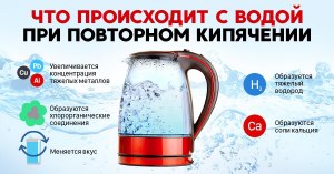 Можно ли воду для чая кипятить по нескольку раз?