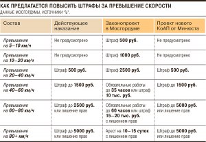 Лишение свободы за превышение скорости - это много или недостаточно?