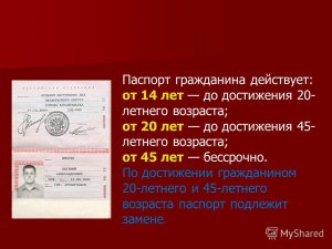 В каких случаях и когда паспорт необходимо заменить досрочно?