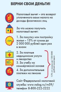 Налоговый вычет - можно ли получить повторно?