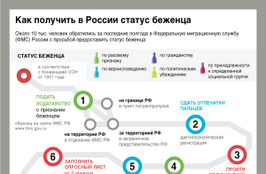 Как в России получить статус беженца без денег, какие организации есть?