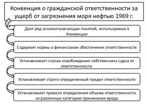 Какой международный договор устанавливает ответственность за разлив нефти?