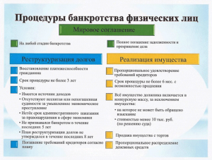 Банкротство физлица. Каков пошаговый план применим для его реализации?