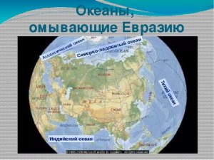 ОГЭ Геог-ия, Какой из перечисленных островов омывается водами двух океанов?