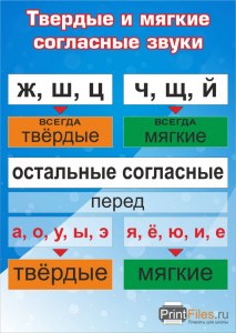 В каком ряду слова, в которых есть как твердые так и мягкие согласные?