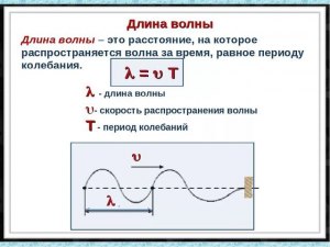 Какова длина волны, если частота волн 104,4 Гц, а скорость 300 км/с?