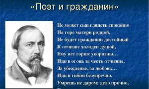 Некрасов "Поэт и гражданин", каков образ лирического героя, авторское я?