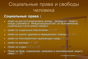 Какое из перечисленных прав относится к социальным правам гражданина РФ?