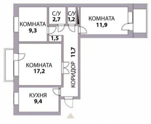 Как решить: В многоквартирном доме всего 425 квартир (см)?