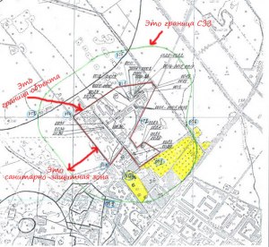 Санитарная зона - что это такое, каковы ее размеры, площадь?