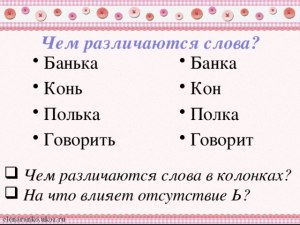 Почему влюбиться - с мягким знаком, а наестся - без него?