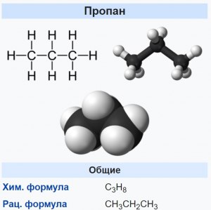 ЕГЭ Химия, Какие характерные признаки вещества - пропан?