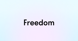 Чем отличаются между собой эти 2 английских слова: "freedom" и "liberty"?