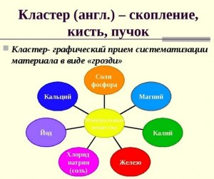 Кластерная, кластерный, кластер - что обозначают эти слова?