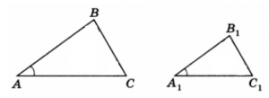 Как определить, подобны ли треугольники, если даны длины их сторон?