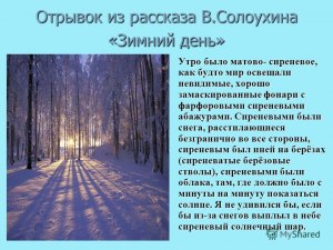 Неудачница: почему описание снега за окном было резко прервано?