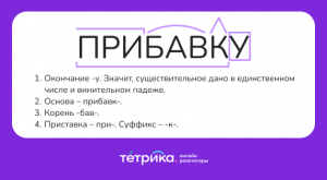 Как произвести морфологический разбор слова смотрят?