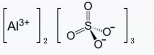 Какая структурная формула сульфат алюминия?